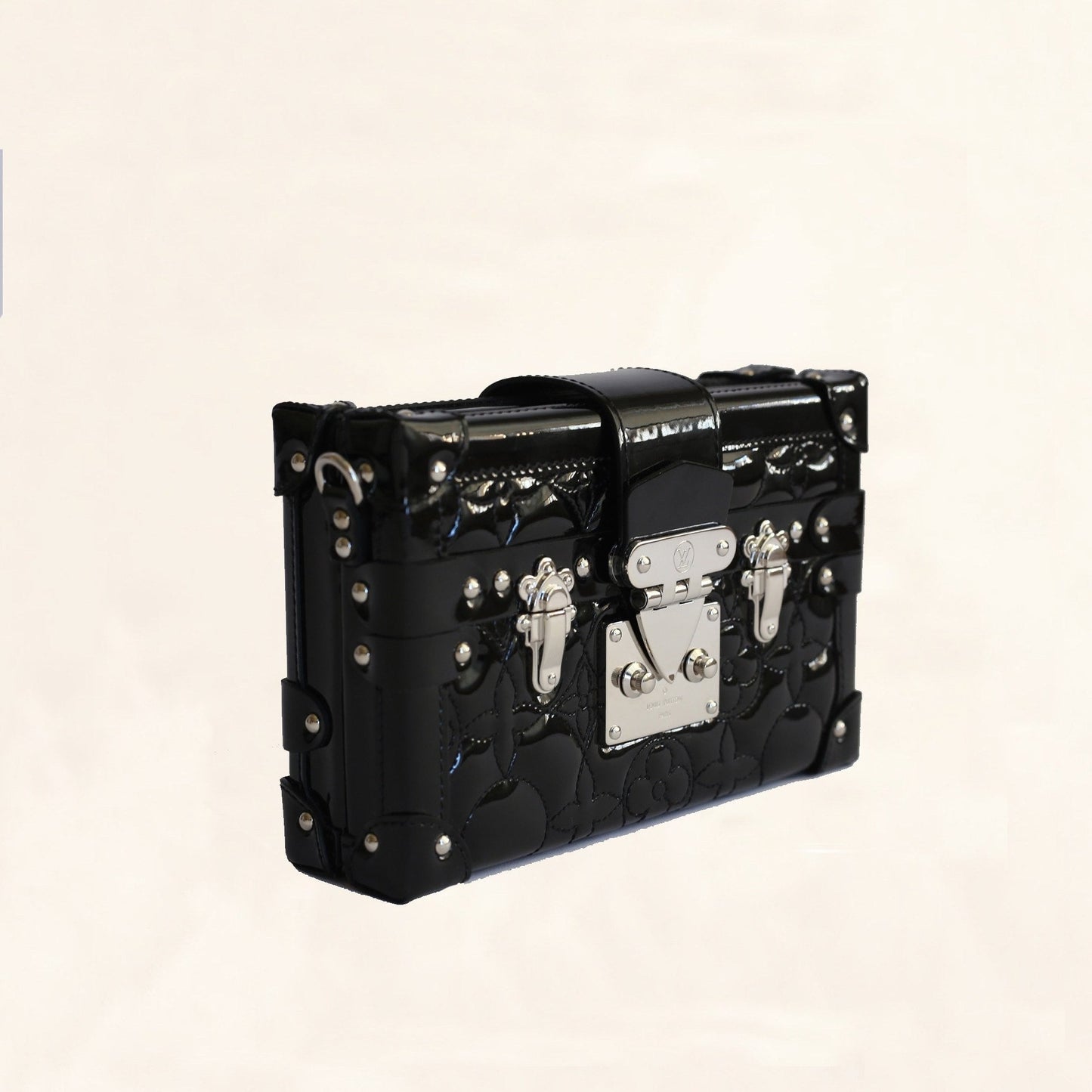 Louis Vuitton | Patent Leather Petite Malle | One Size Crossbody