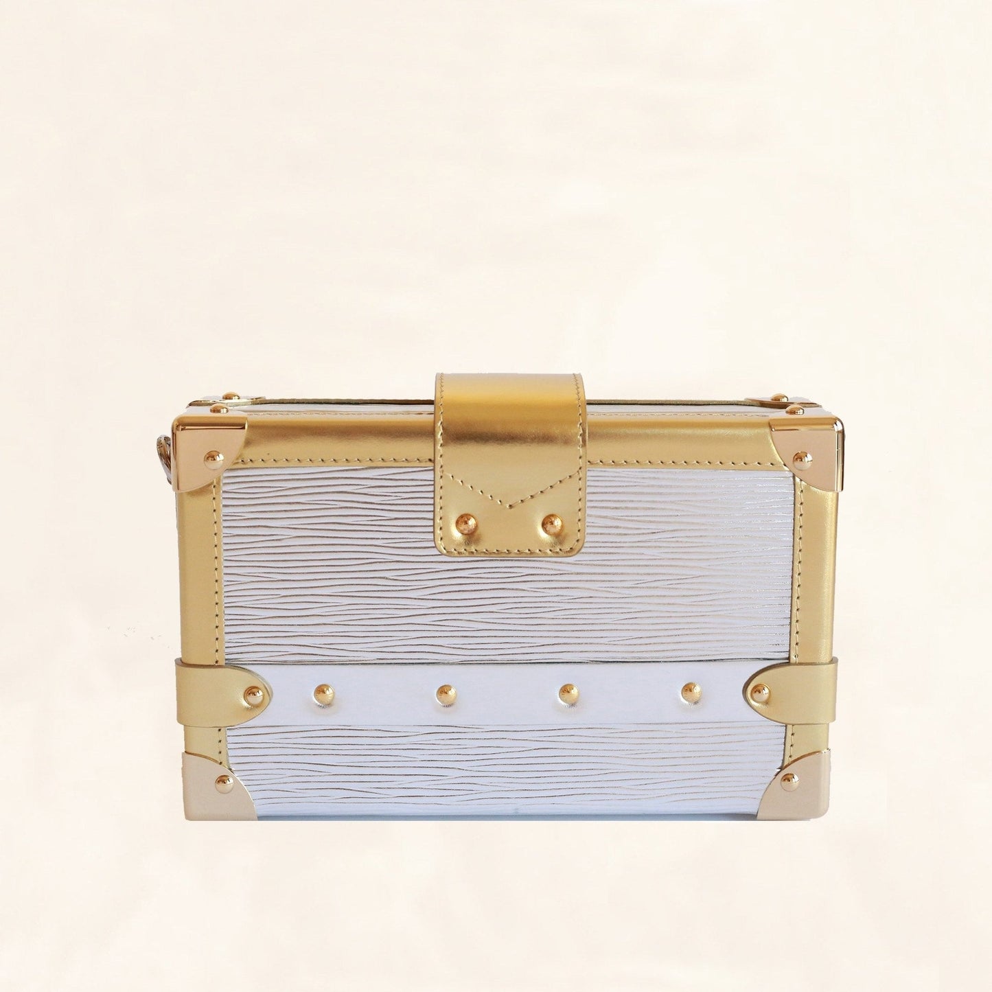 Louis Vuitton | Metallic Petite Malle Crossbody