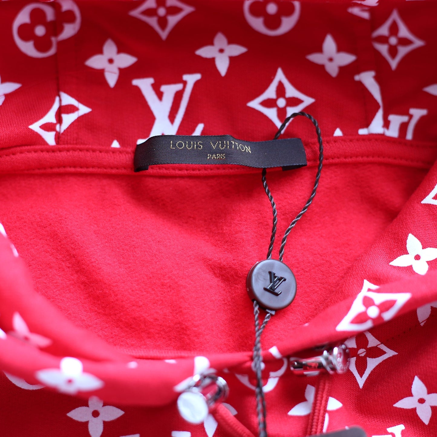 Louis Vuitton Supreme Logo Box Hoodie Monogram Crossbody