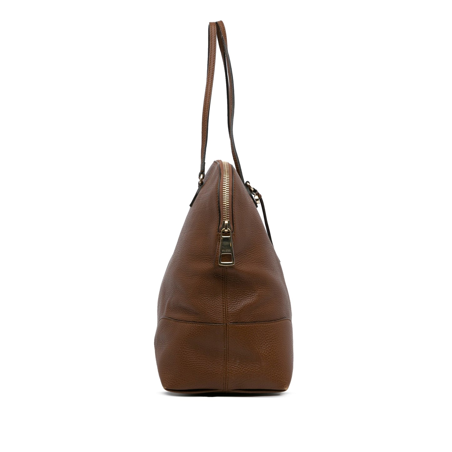 Gucci Brown Leather Tote Style 4