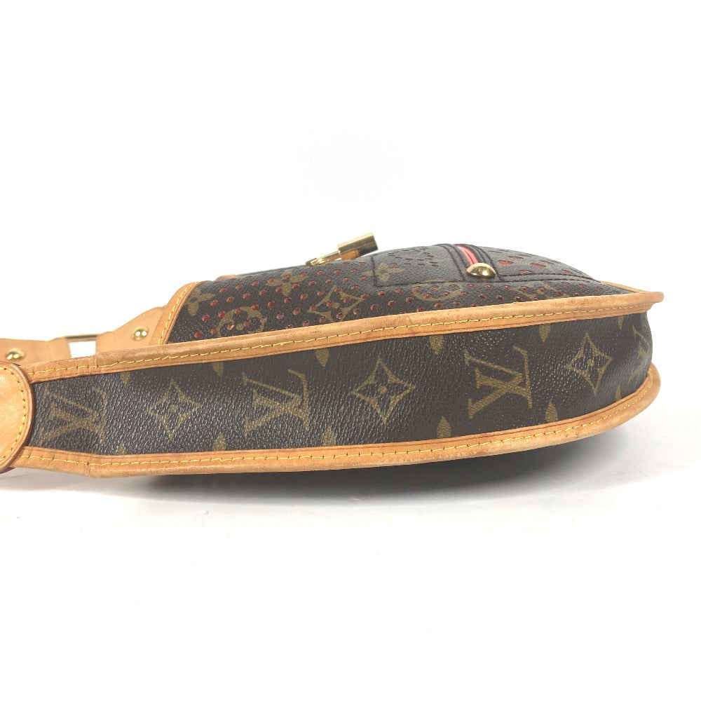 LOUIS VUITTON Shoulder Bag Monogram canvas Orange Monogram Perfo Dumi Lynne Women