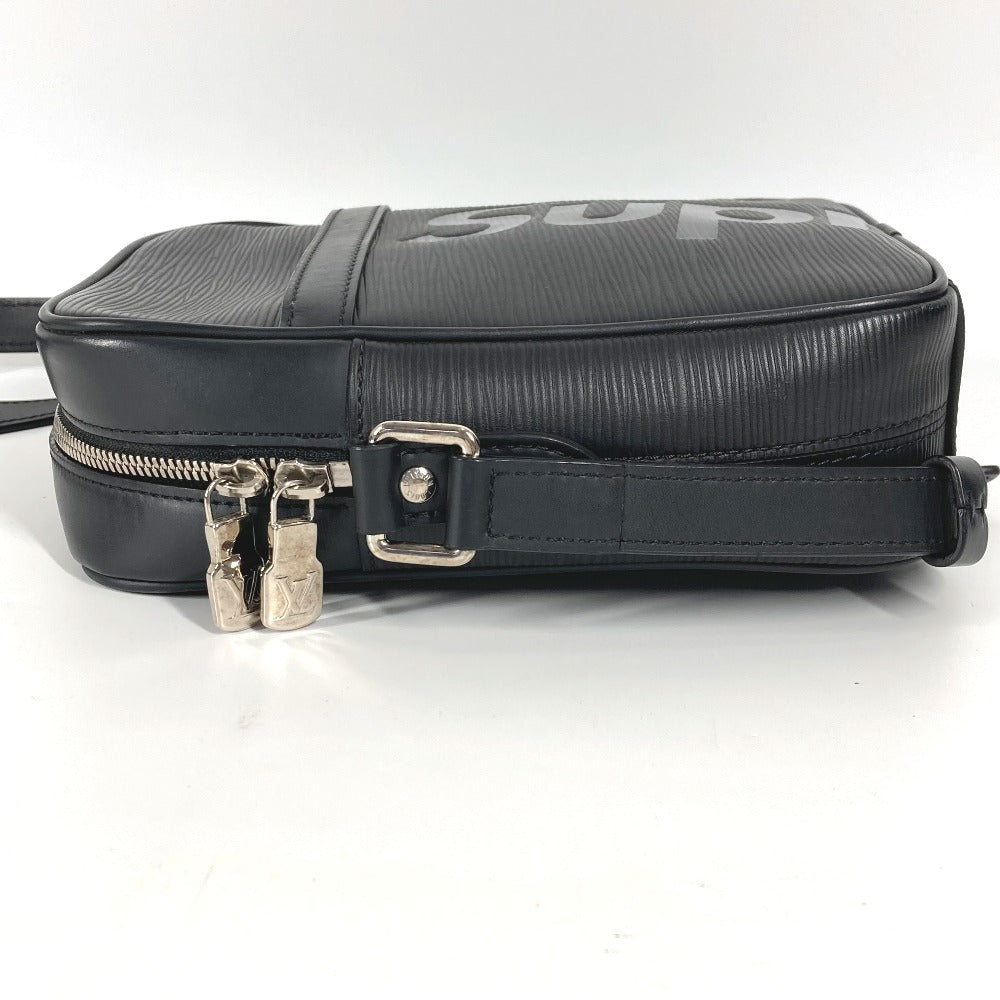 LOUIS VUITTON Shoulder Bag Epi Leather black Epi Supreme collaboration Danube