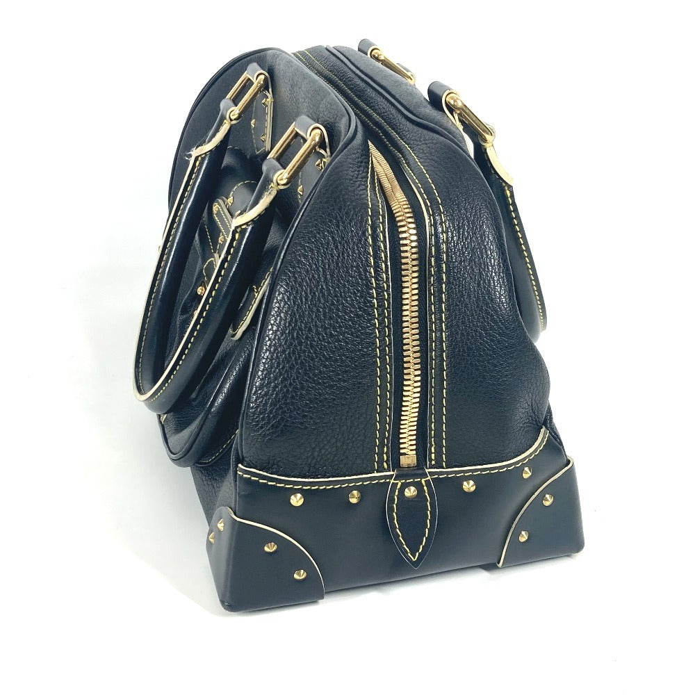 LOUIS VUITTON Handbag Suhari leather black Suhari Spaerb Women