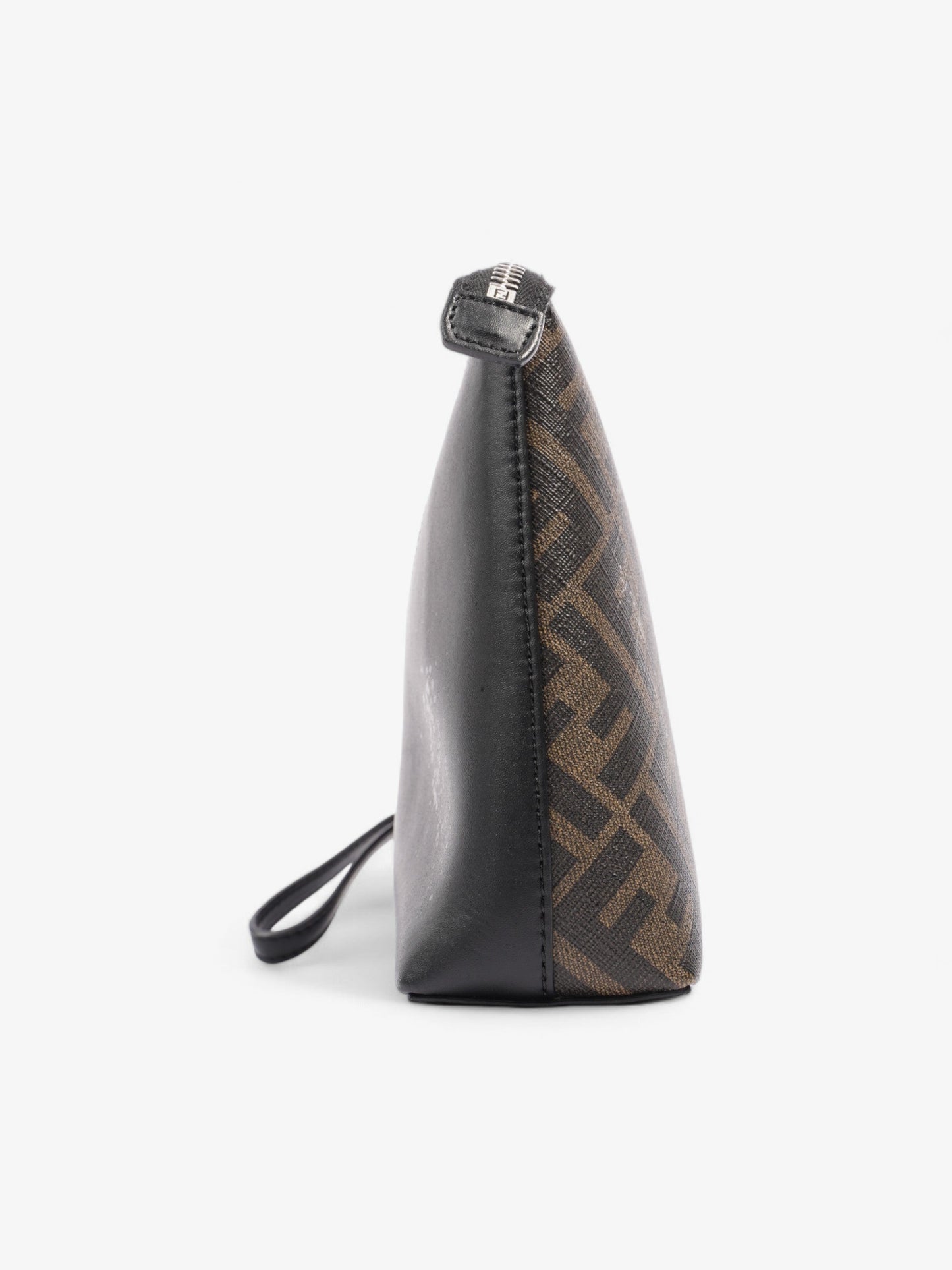 Fendi Mon Tresor Brown / Black Calfskin Leather Mini
