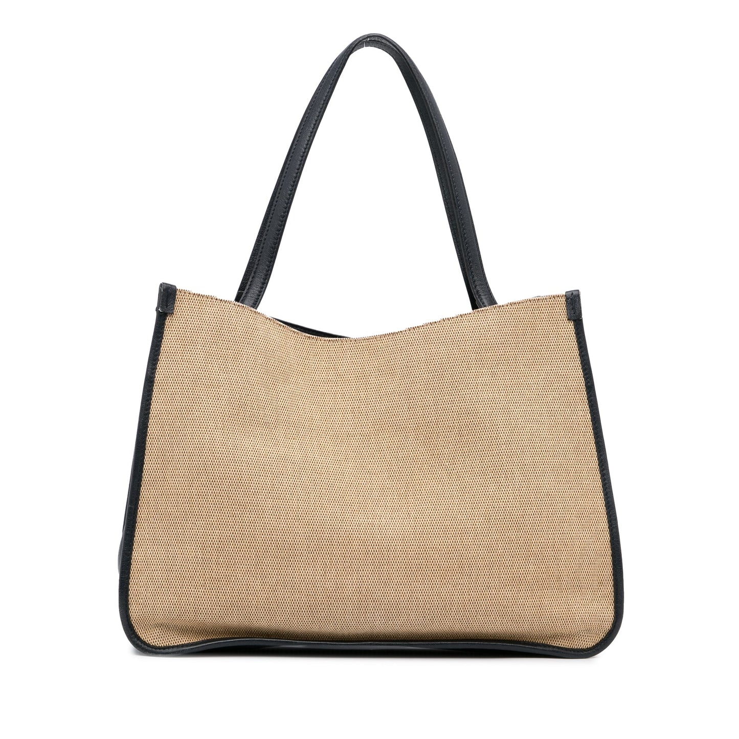 Gucci Horsebit Brown Leather Canvas Tote Style 4