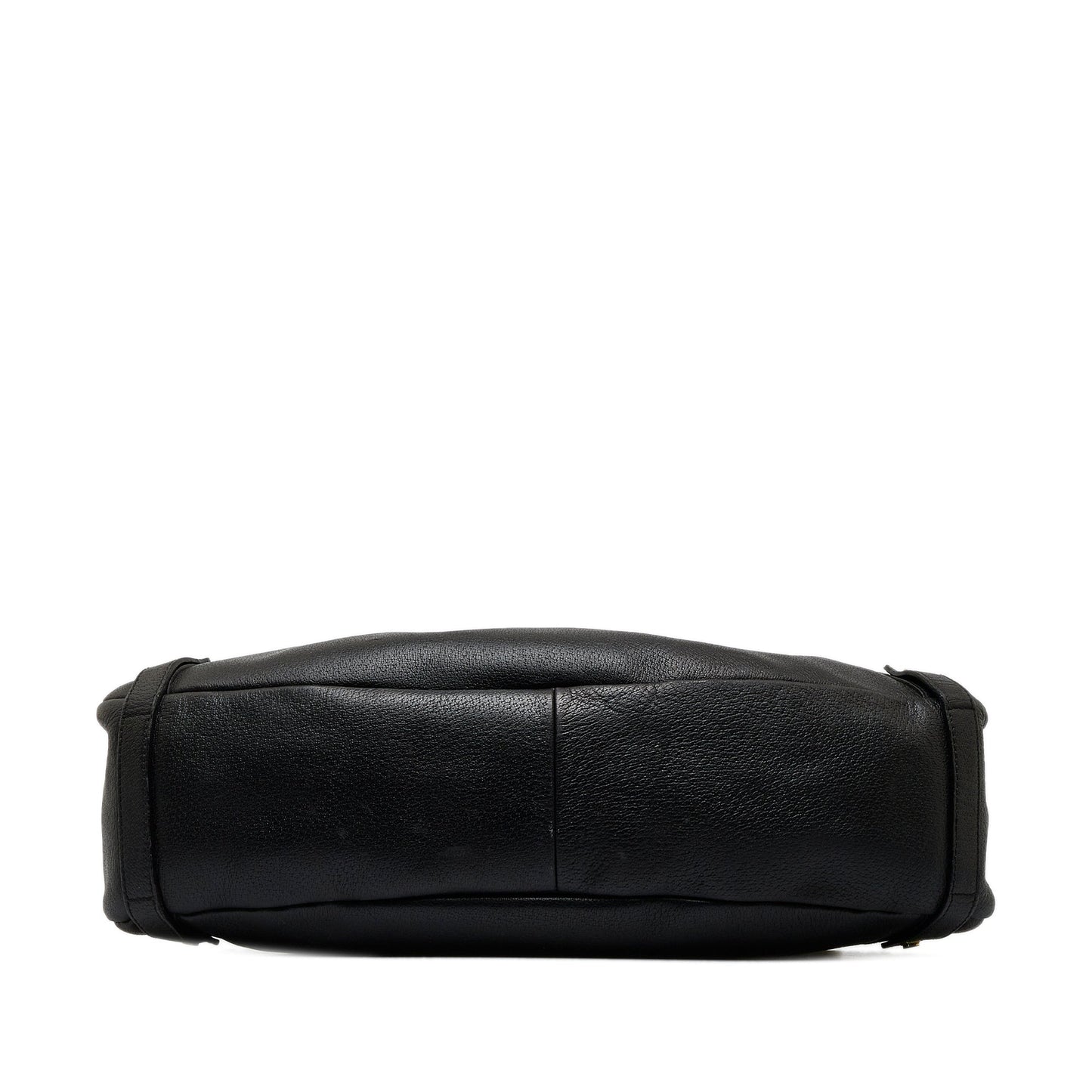 Gucci Abbey Black Leather Tote Style 2