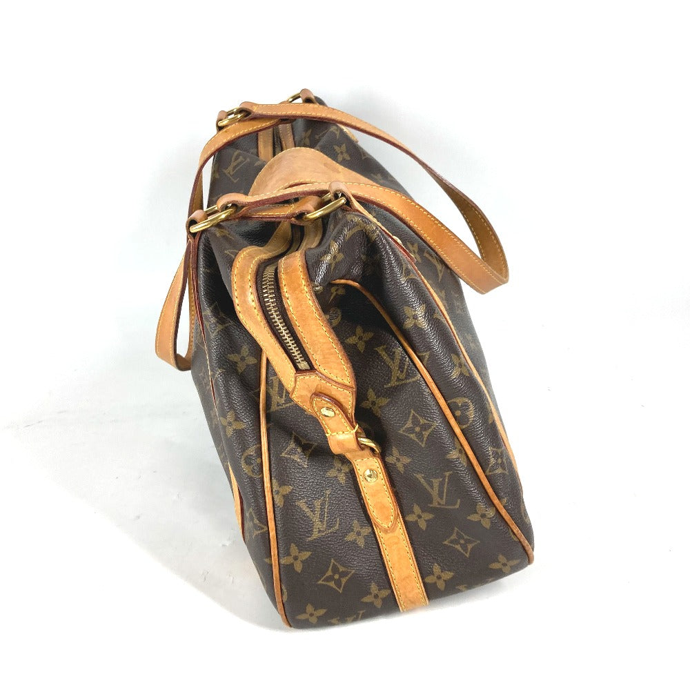 LOUIS VUITTON Shoulder Bag Monogram canvas Brown Monogram Stresa GM