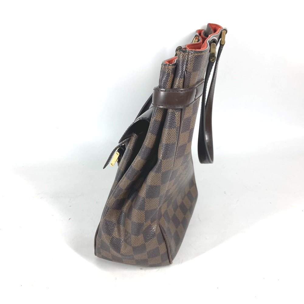 LOUIS VUITTON Shoulder Bag Damier canvas Brown Damier Uzes