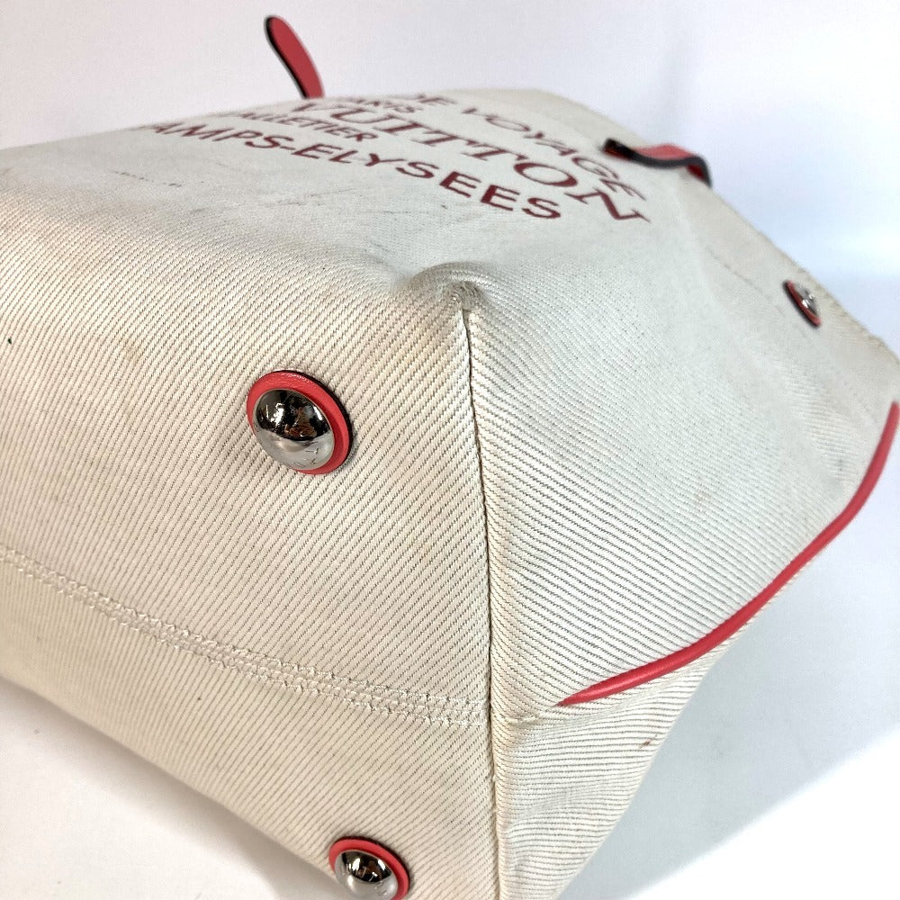 LOUIS VUITTON Shoulder Bag Leather / canvas pink Summer Collection Hippo PM Hippo PM