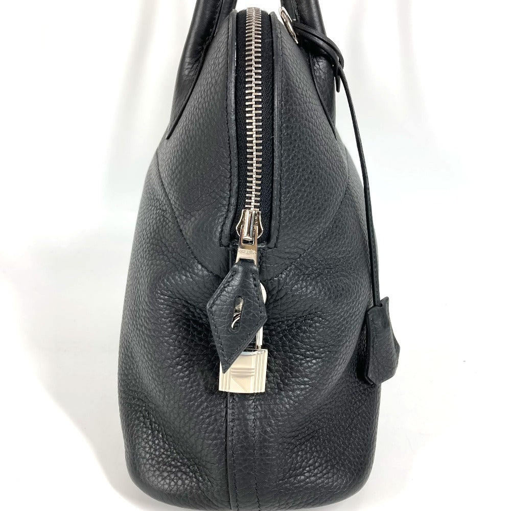 HERMES Handbag Taurillon Clemence Leather black Bolide 31 Bolide 31
