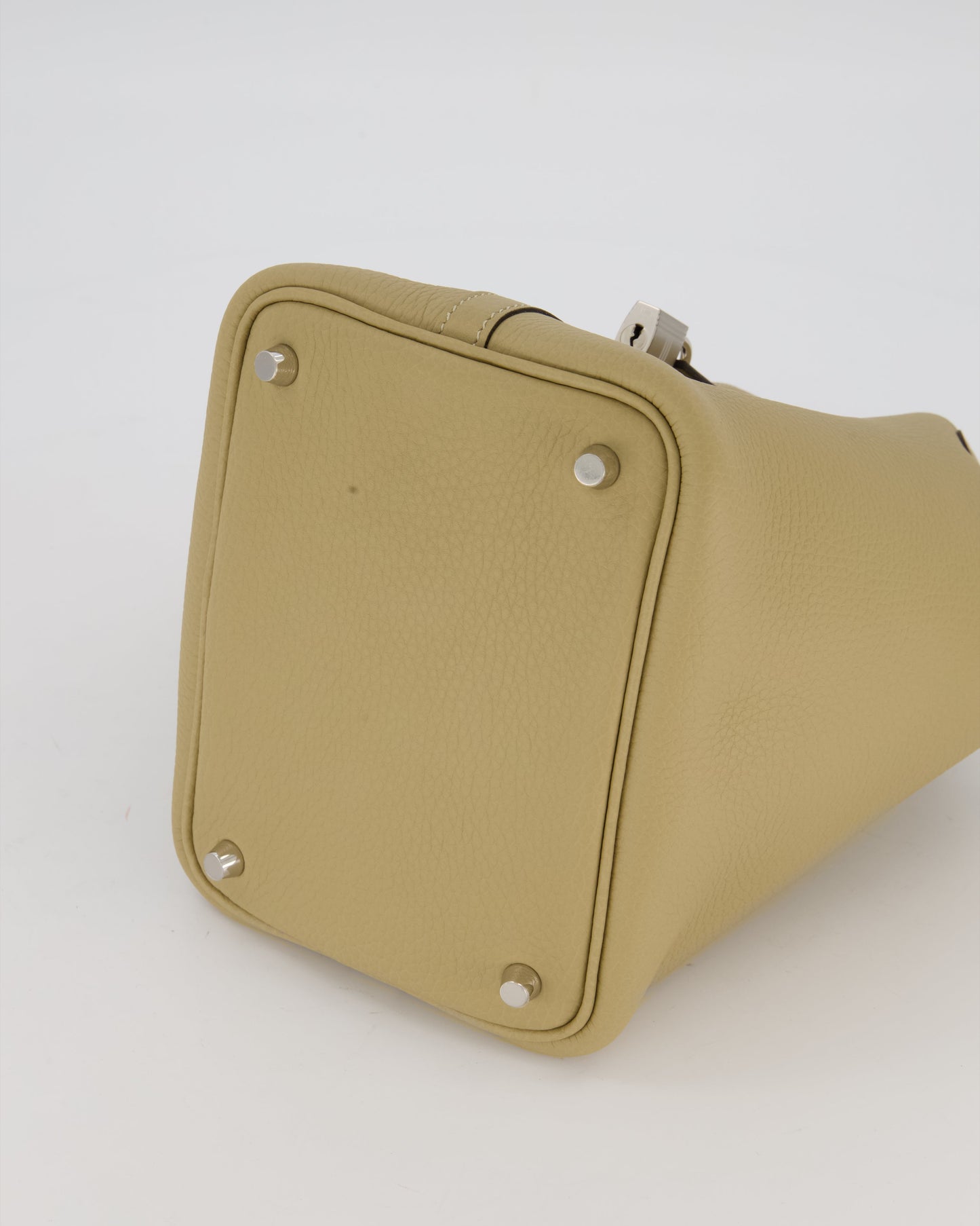 *HOT COLOUR* Hermes Picotin Lock Bag 18cm in Trench Clemence Leather with Palladium Hardware