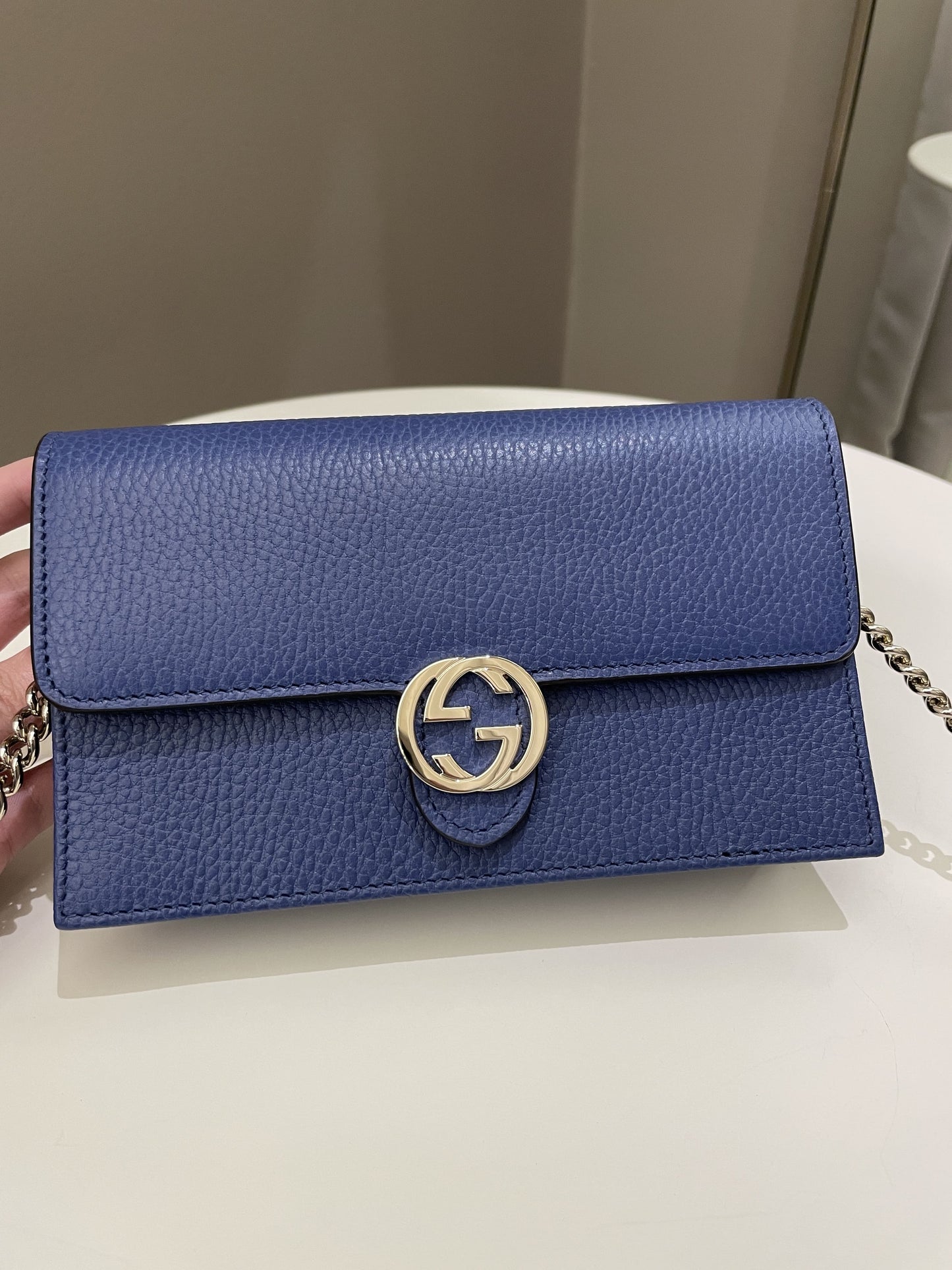 Gucci Leather Chain Crossbody Style 3