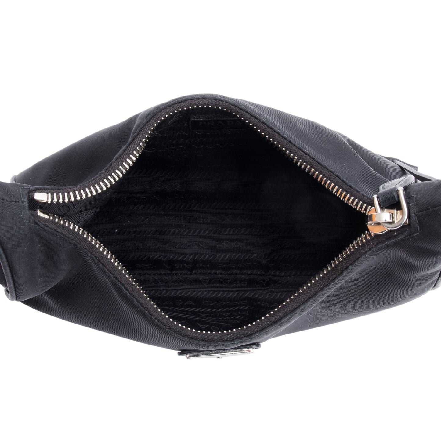 Prada Black Re-Edition 2005 Re-Nylon Shoulder Bag