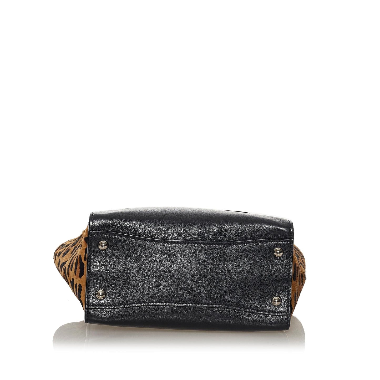 Prada Leather Twin Pocket Satchel (SHG-34073)