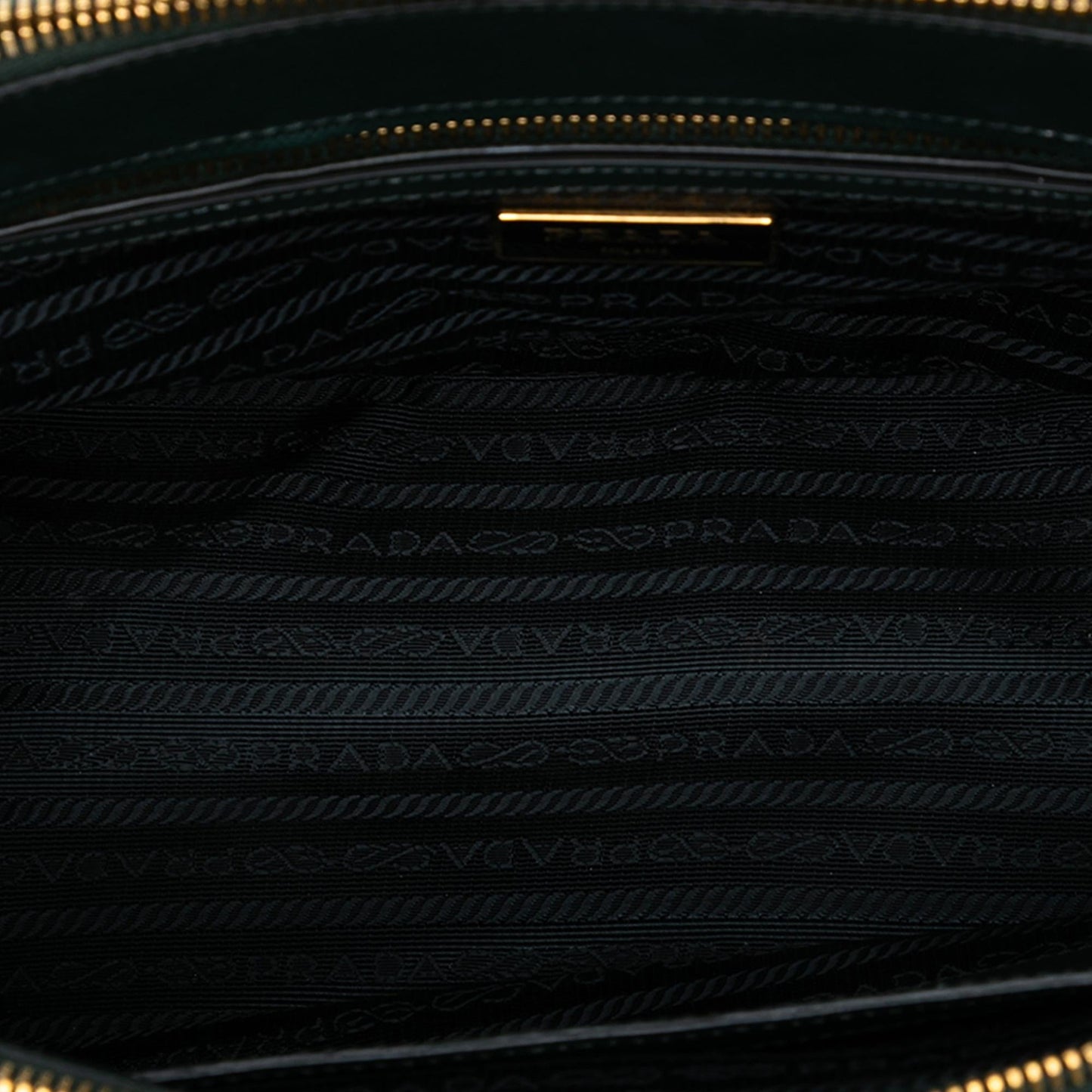 Prada Medium Saffiano Lux Galleria Double Zip Satchel