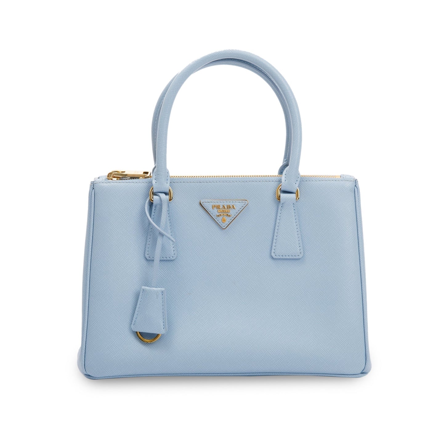 Prada Medium Saffiano Lux Galleria Double Zip Tote