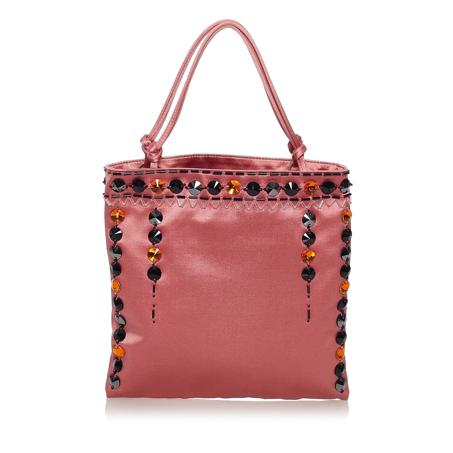 Prada Raso Pietre Handbag (SHG-33681)