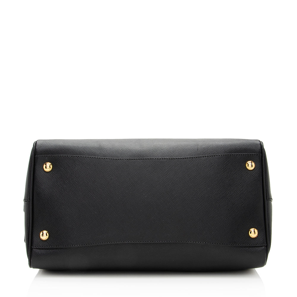 Prada Saffiano Lux Boston Bag (SHF-19866)