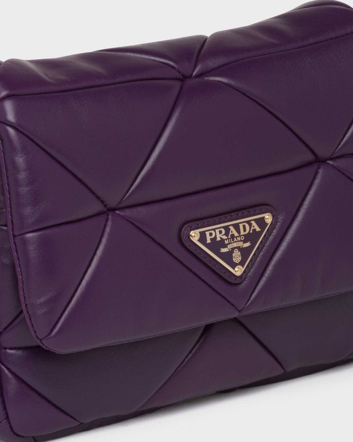 PRADA SYSTEM NAPPA LEATHER PATCHWORK BAG - Style 2
