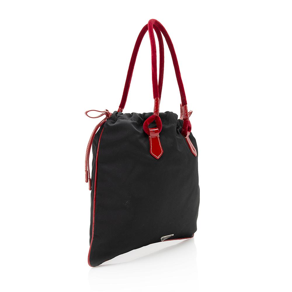 Prada Tessuto Bow Small Tote