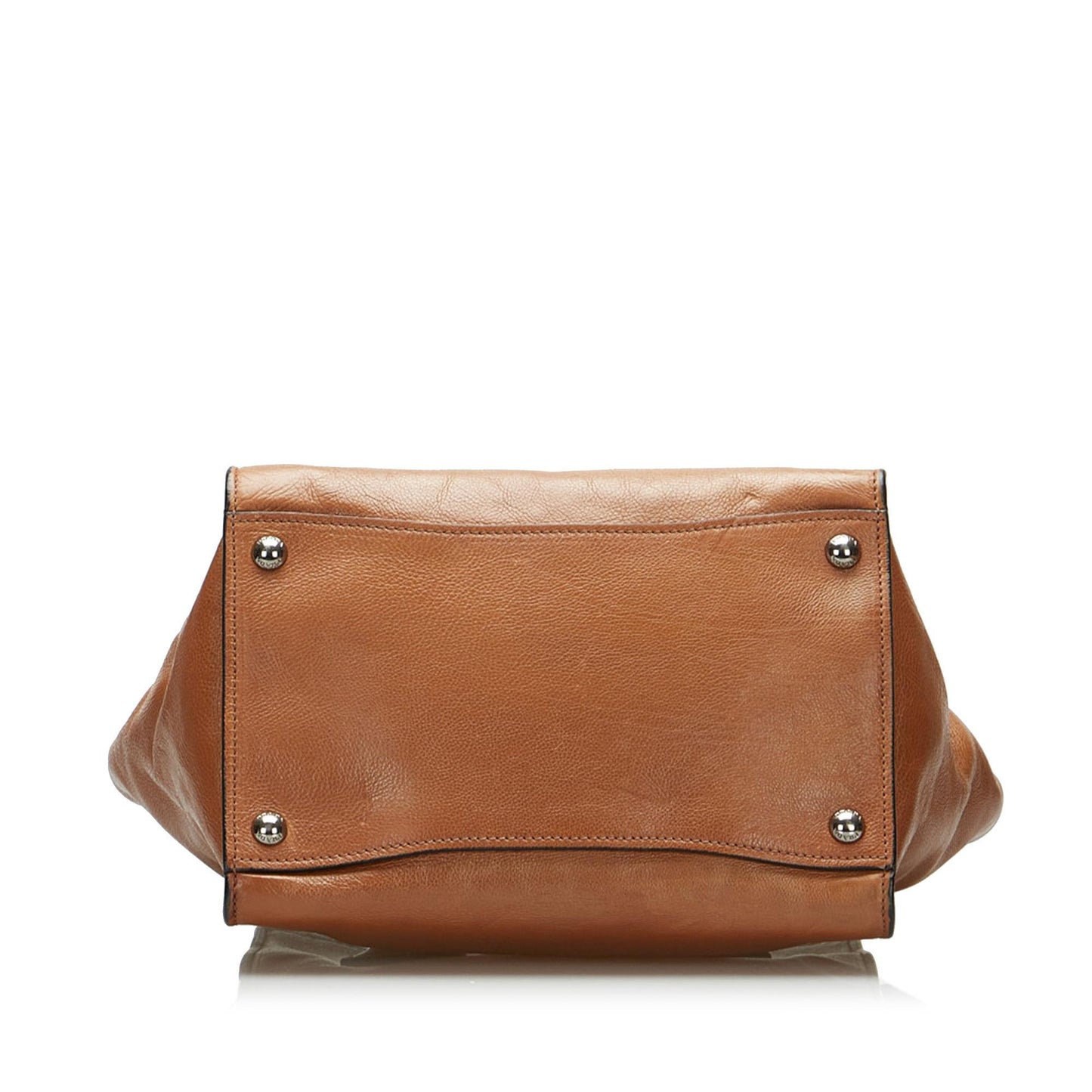 Prada Twin Pocket Leather Handbag (SHG-efObME)