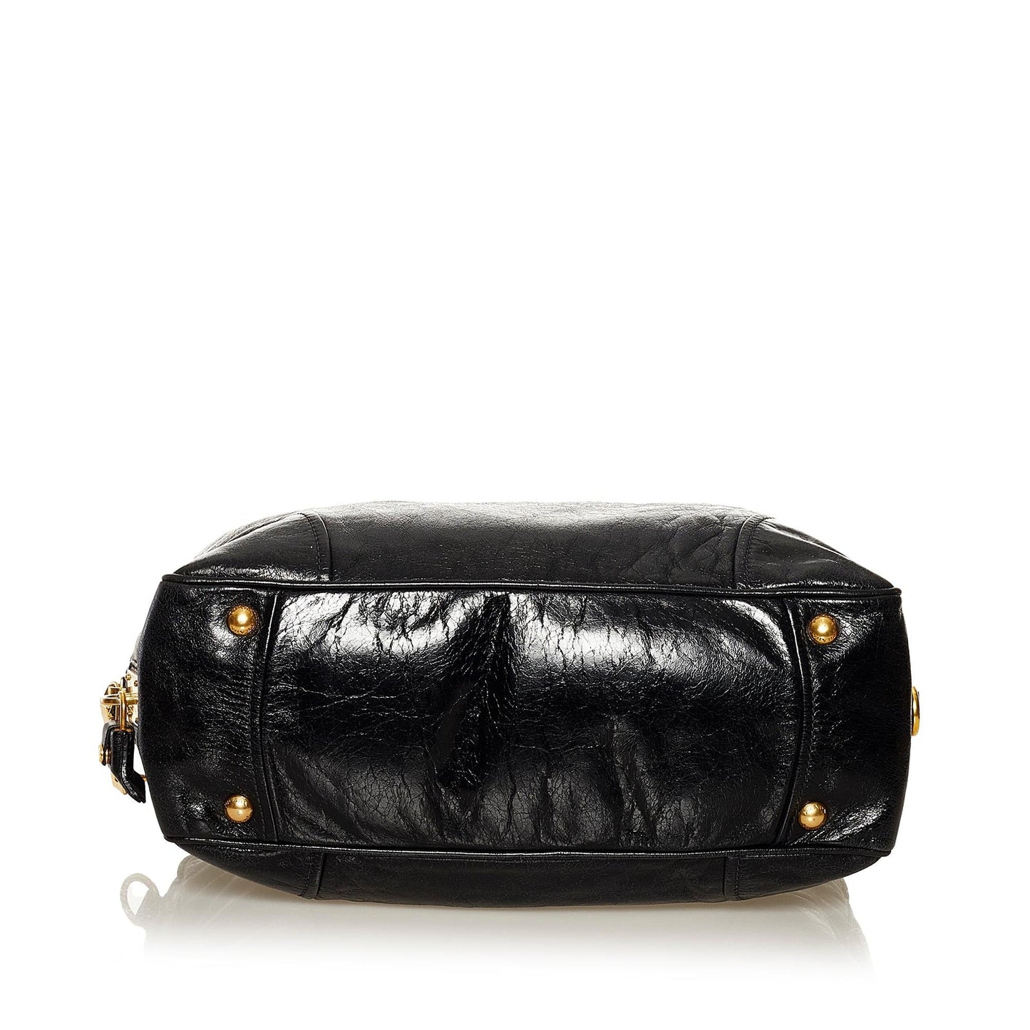Prada Vitello Shine Satchel (SHG-35110)