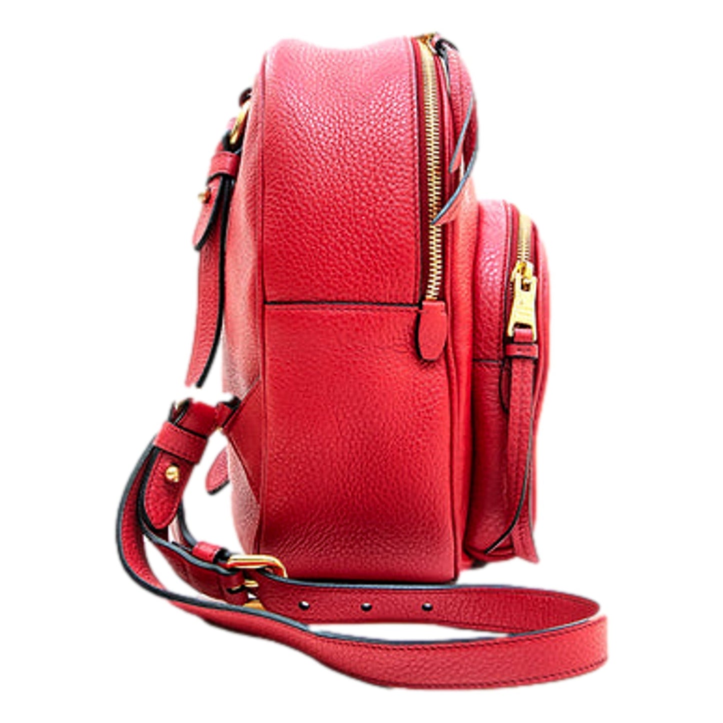 Prada Convertible Front Pocket Backpack Vitello Daino Small