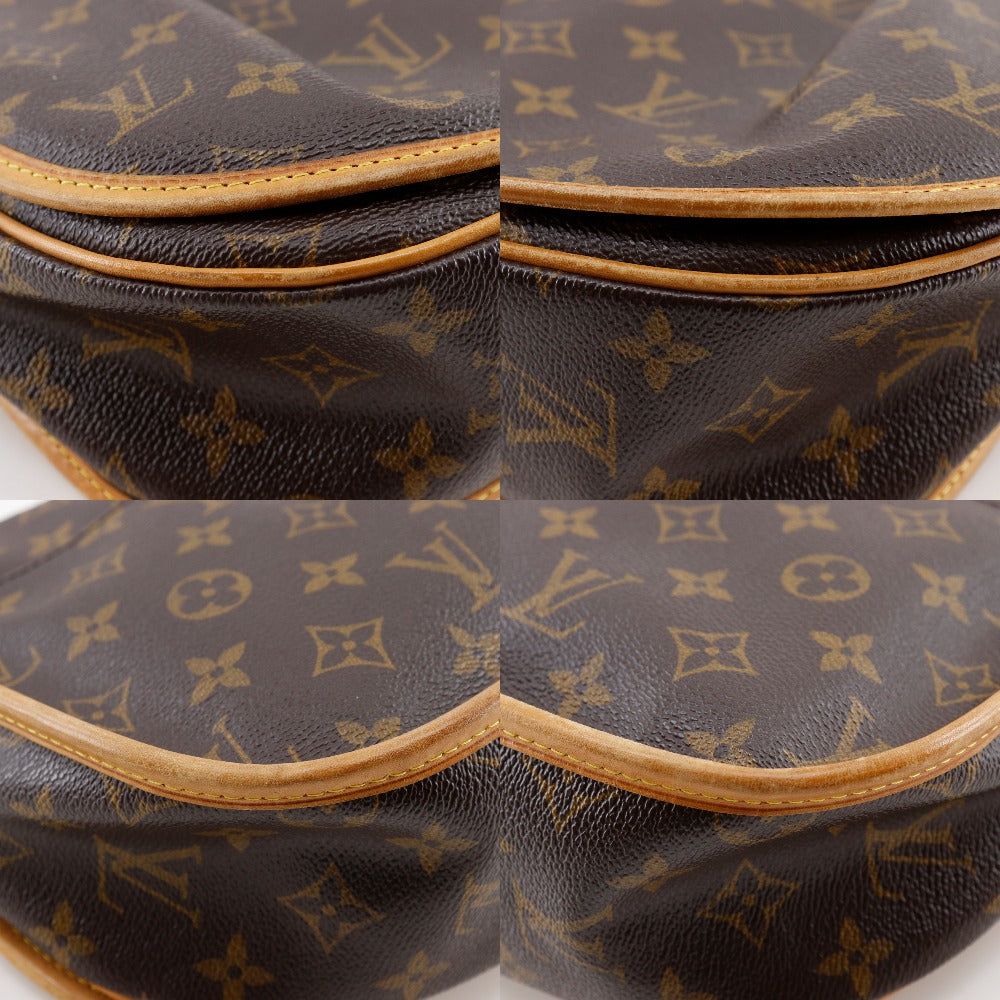 LOUIS VUITTON Shoulder Bag Monogram canvas Brown Menil Montan PM