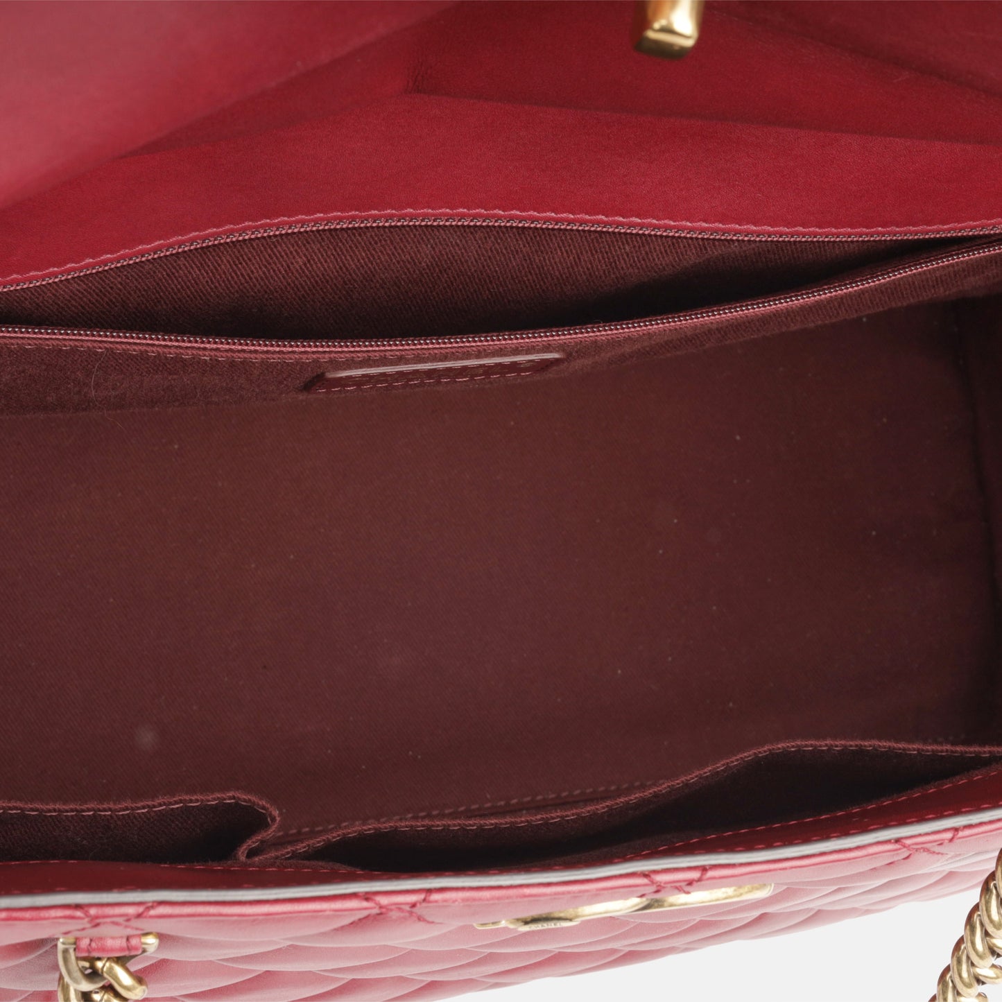 Chanel Large Shopper Tote - Burgundy