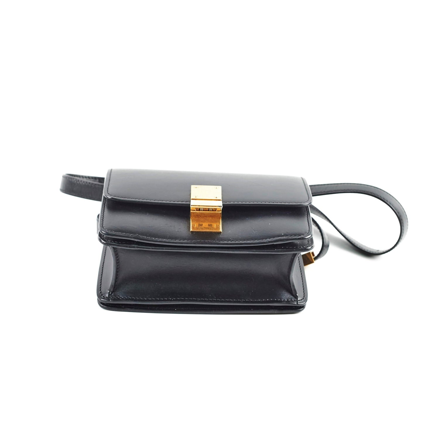 Luxury CELINE Mini Box Black Bag