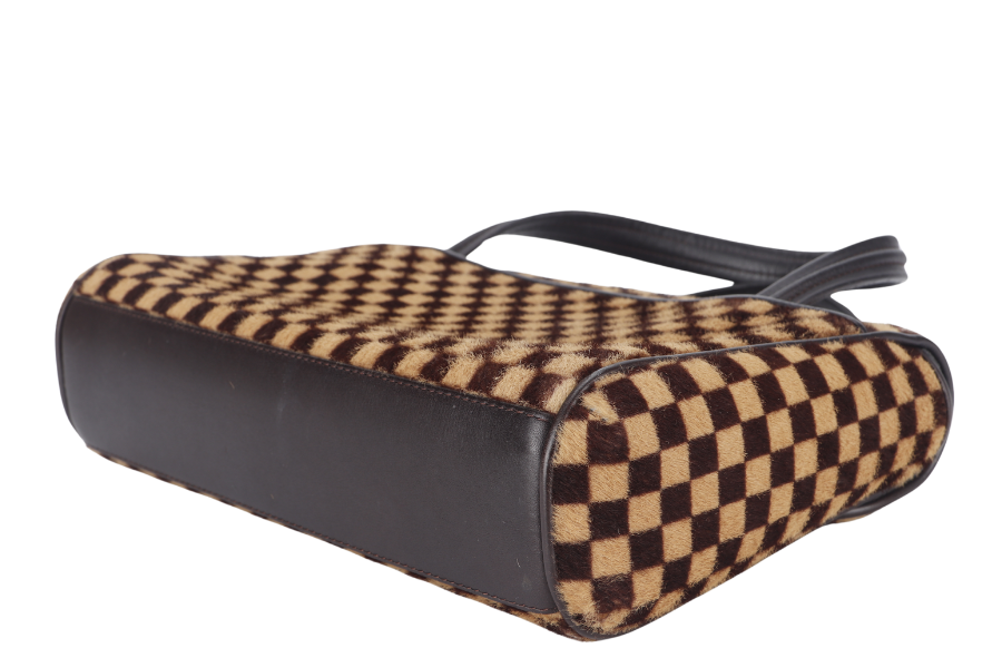 LOUIS VUITTON DAMIER SAUVAGE LIONNE SATCHEL ( ) NO DUST COVER Handbag