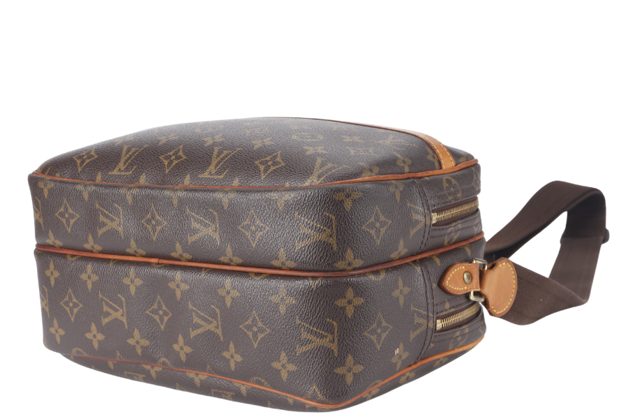 LOUIS VUITTON REPORTER PM ( ) MONOGRAM CANVAS GOLD HARDWARE WITH DUST COVER Handbag