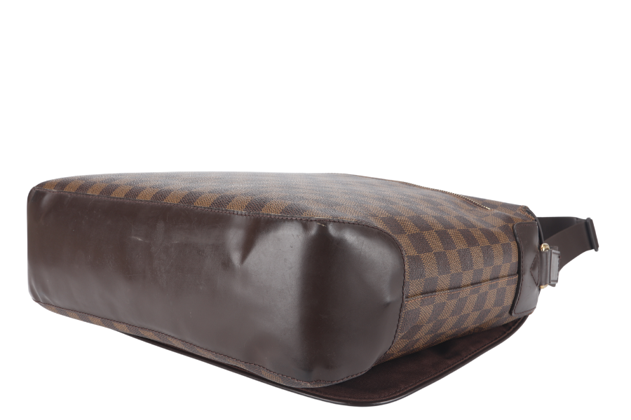 LOUIS VUITTON SPENCER DAMIER EBENE MESSENGER BAG GOLD HARDWARE NO DUST COVER