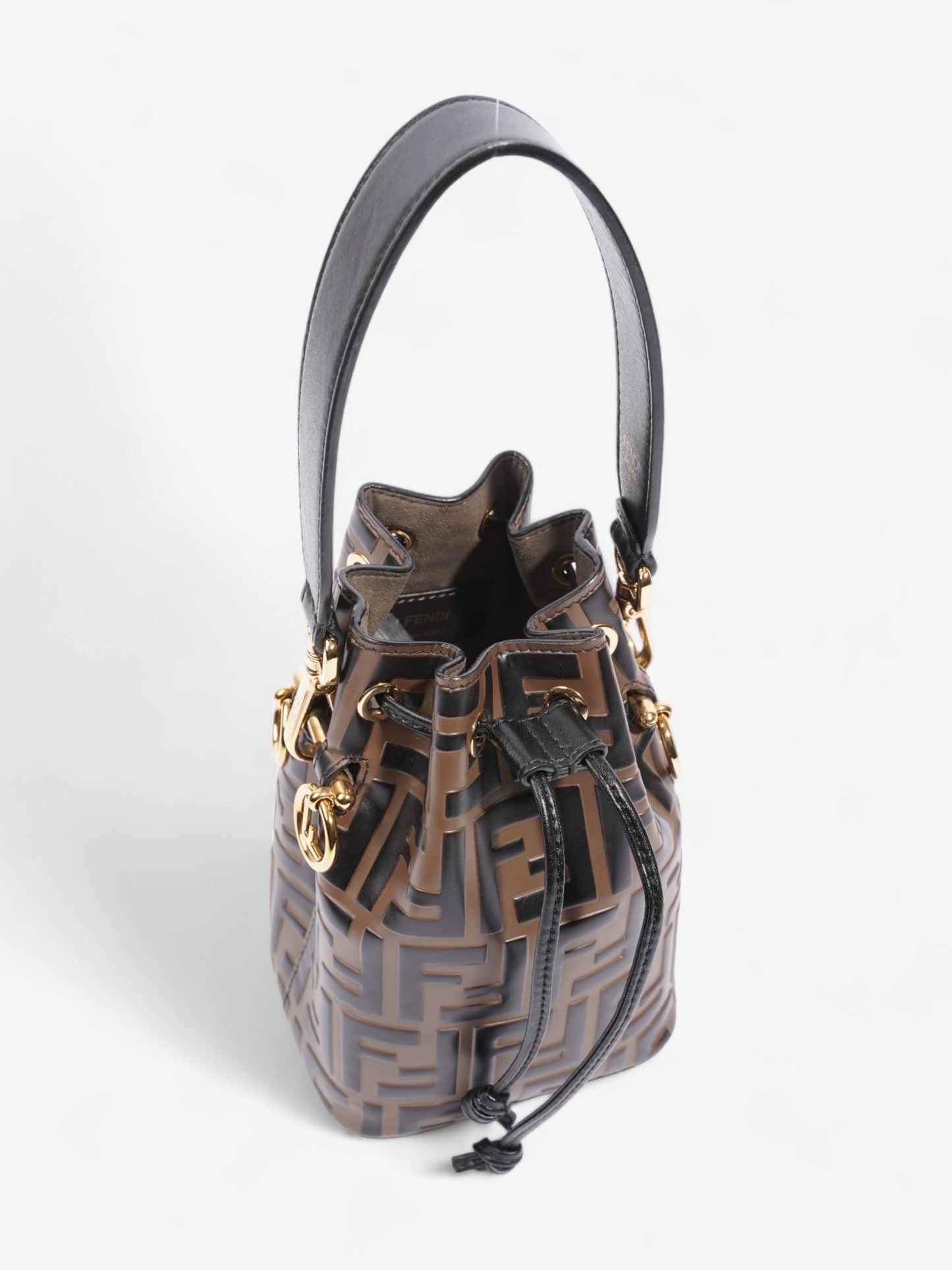 Fendi Shoulder Bag Zucca Canvas