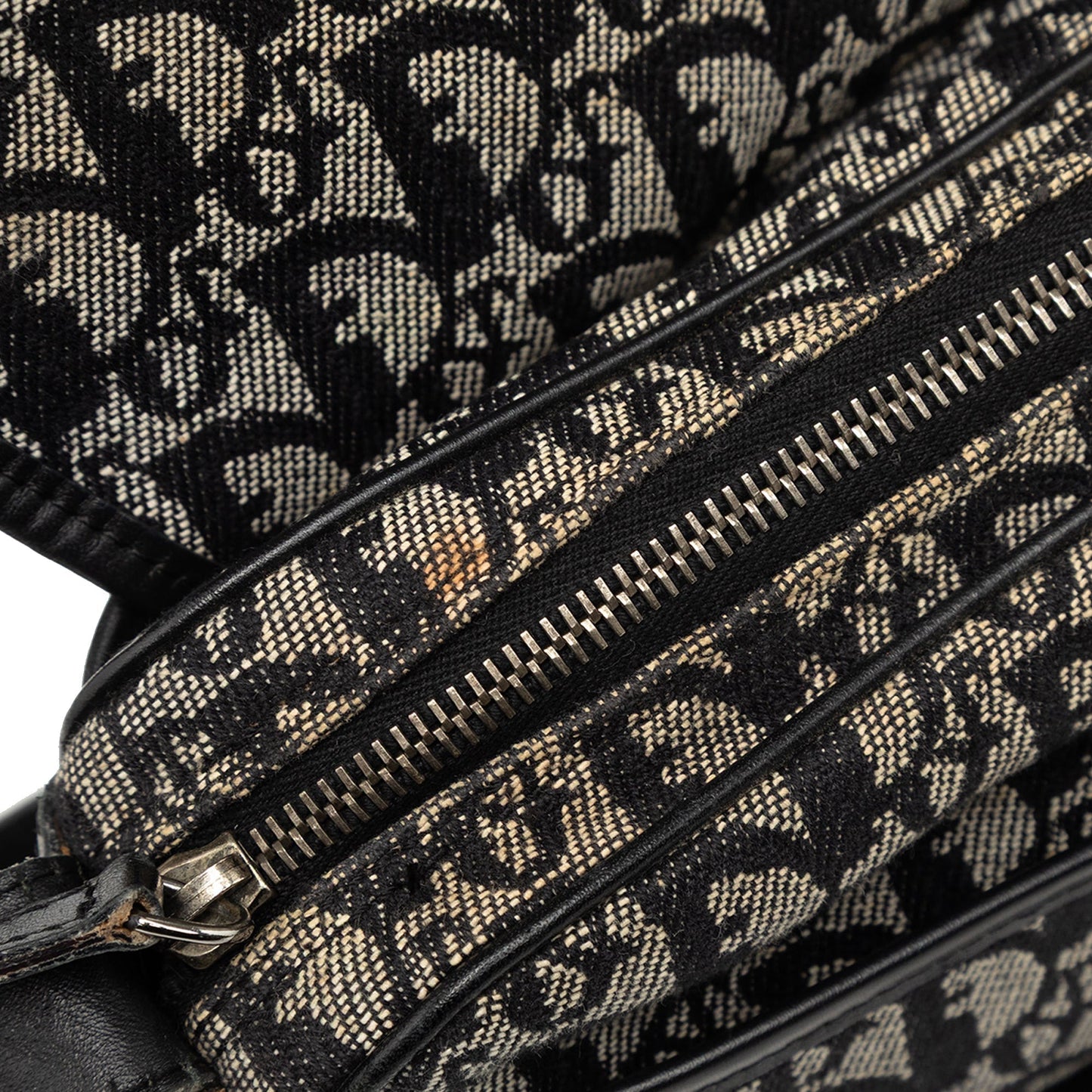 Black Dior Diorissimo Trotter Canvas Crossbody