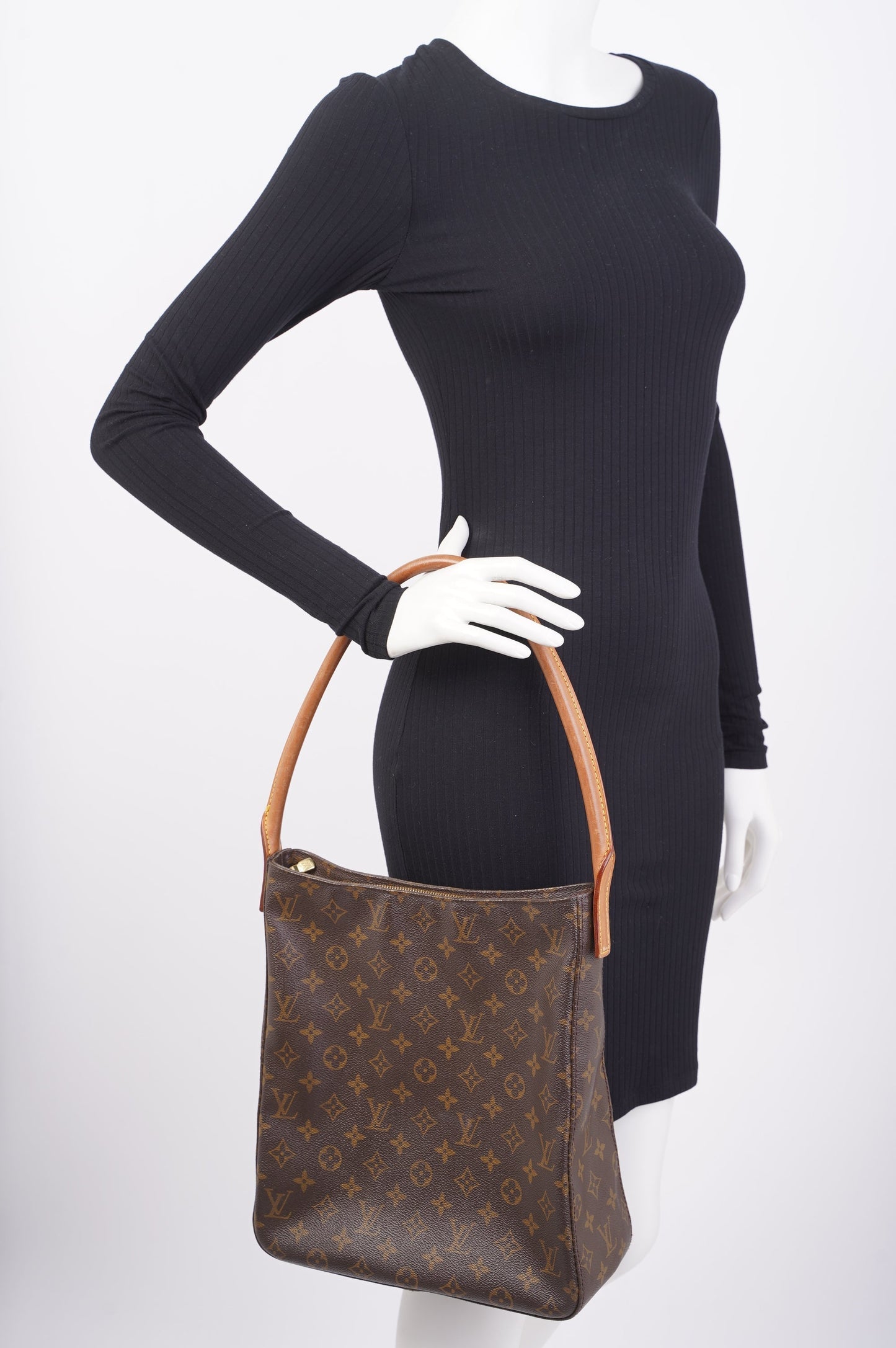 Louis Vuitton Looping Shoulder Bag Monogram Canvas GM