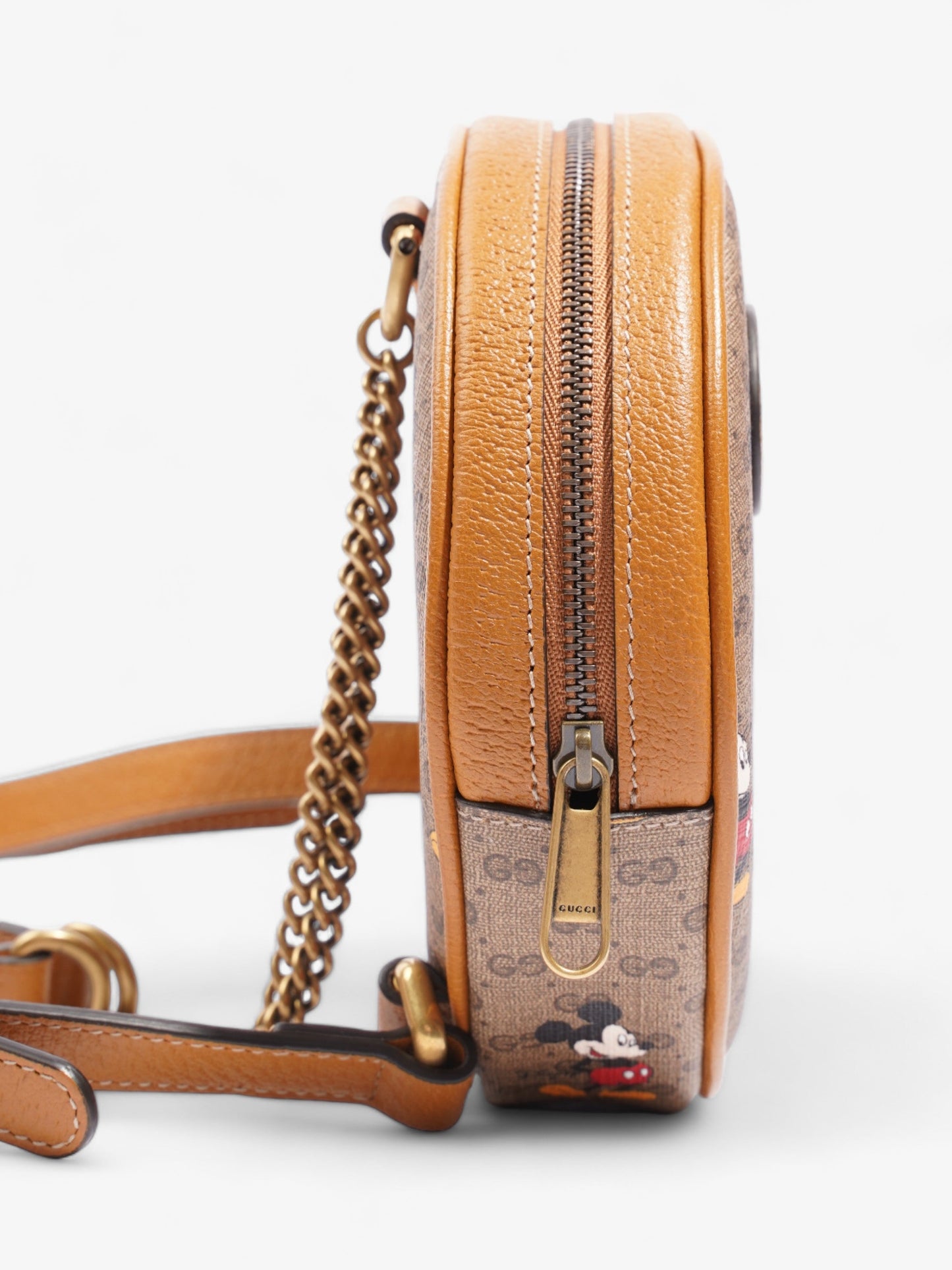 Gucci x Disney Round Mini Backpack GG Supreme Canvas