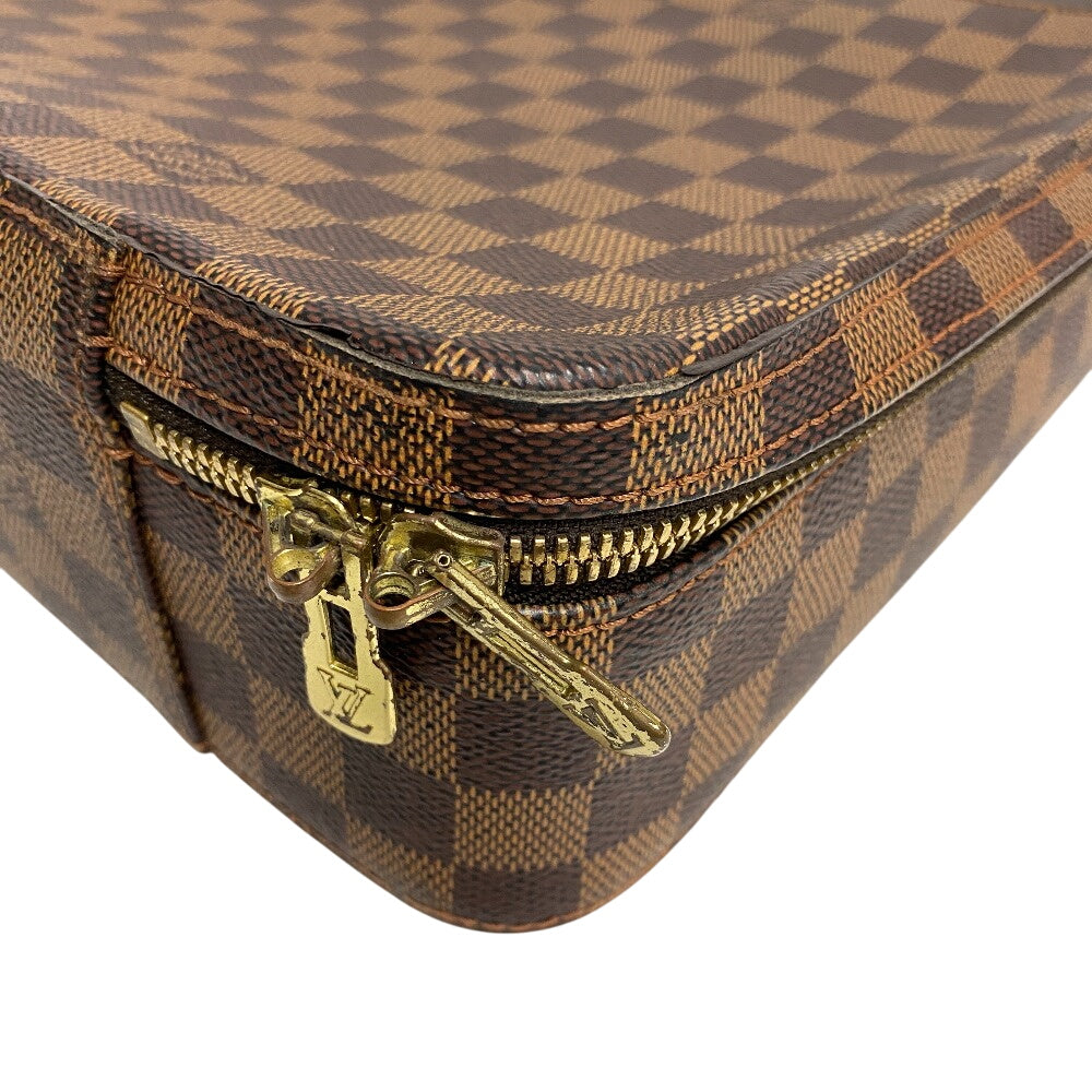 LOUIS VUITTON Handbag Damier Brown Damier Ordinatur Savana mens
