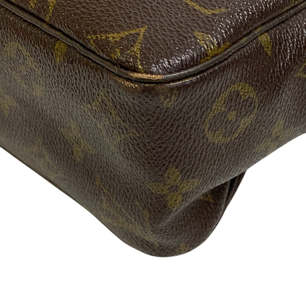 LOUIS VUITTON business bag leather Brown Monogram Truth Cracking Ty 28