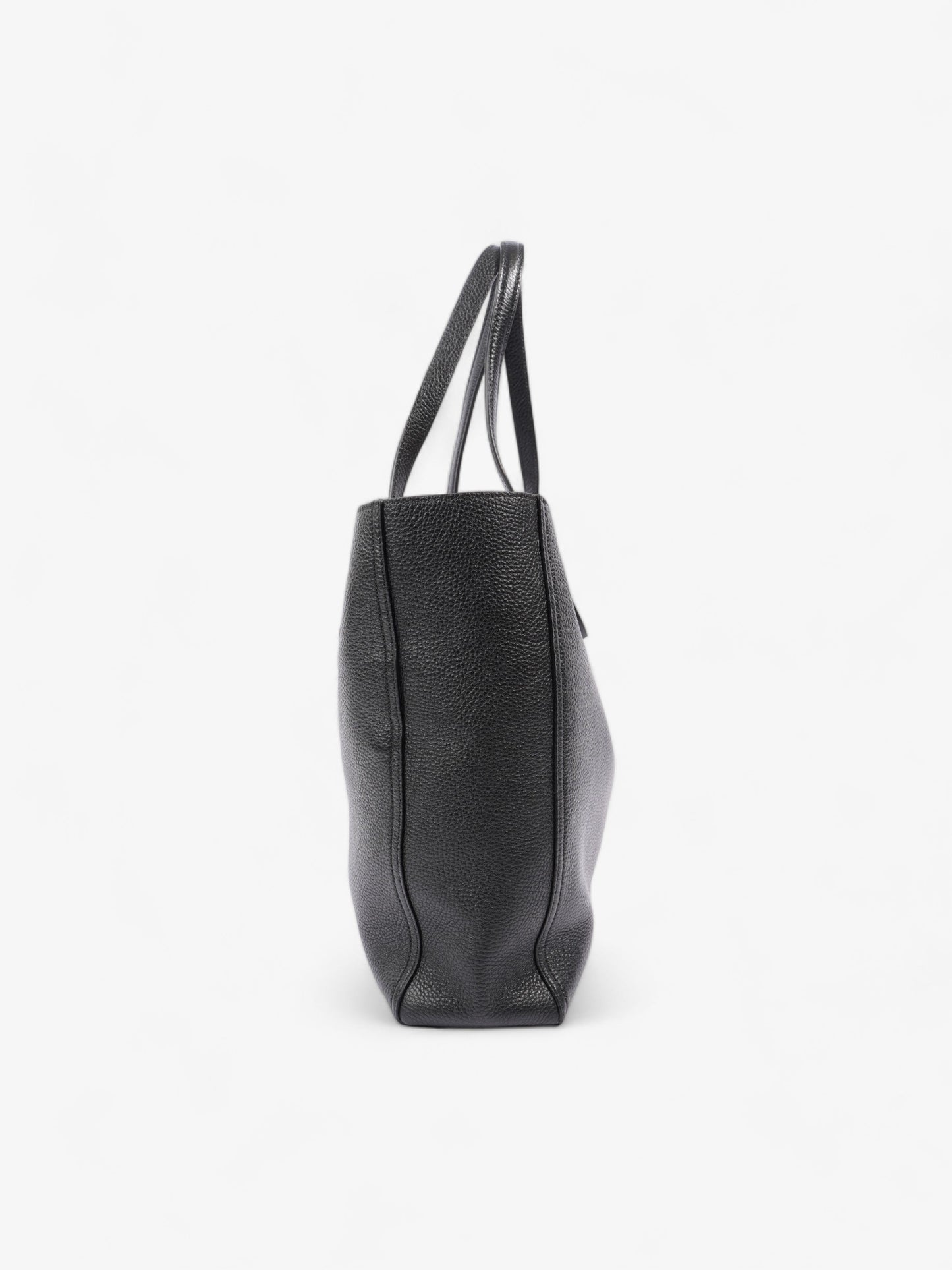 Gucci Double G Tote Black Leather