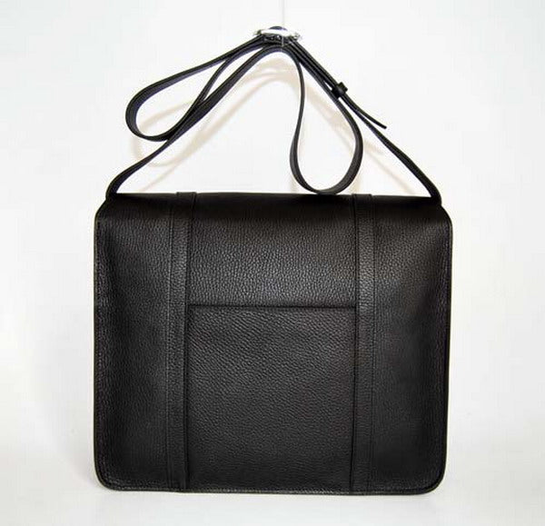 Luxury Hermes Steve 92111 Shoulder Bag Cow Leather