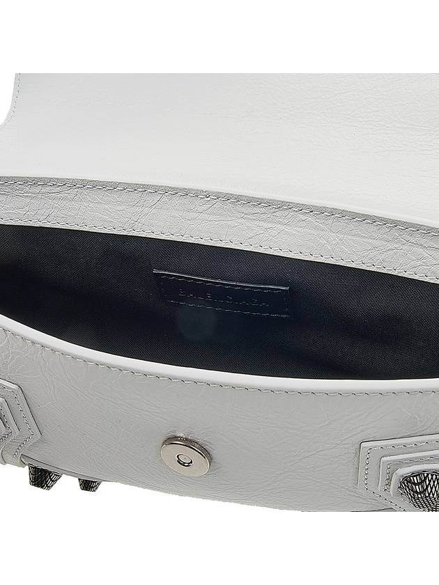 Luxury Balenciaga Trending 2026 Le Cagole XS Shoulder Bag White