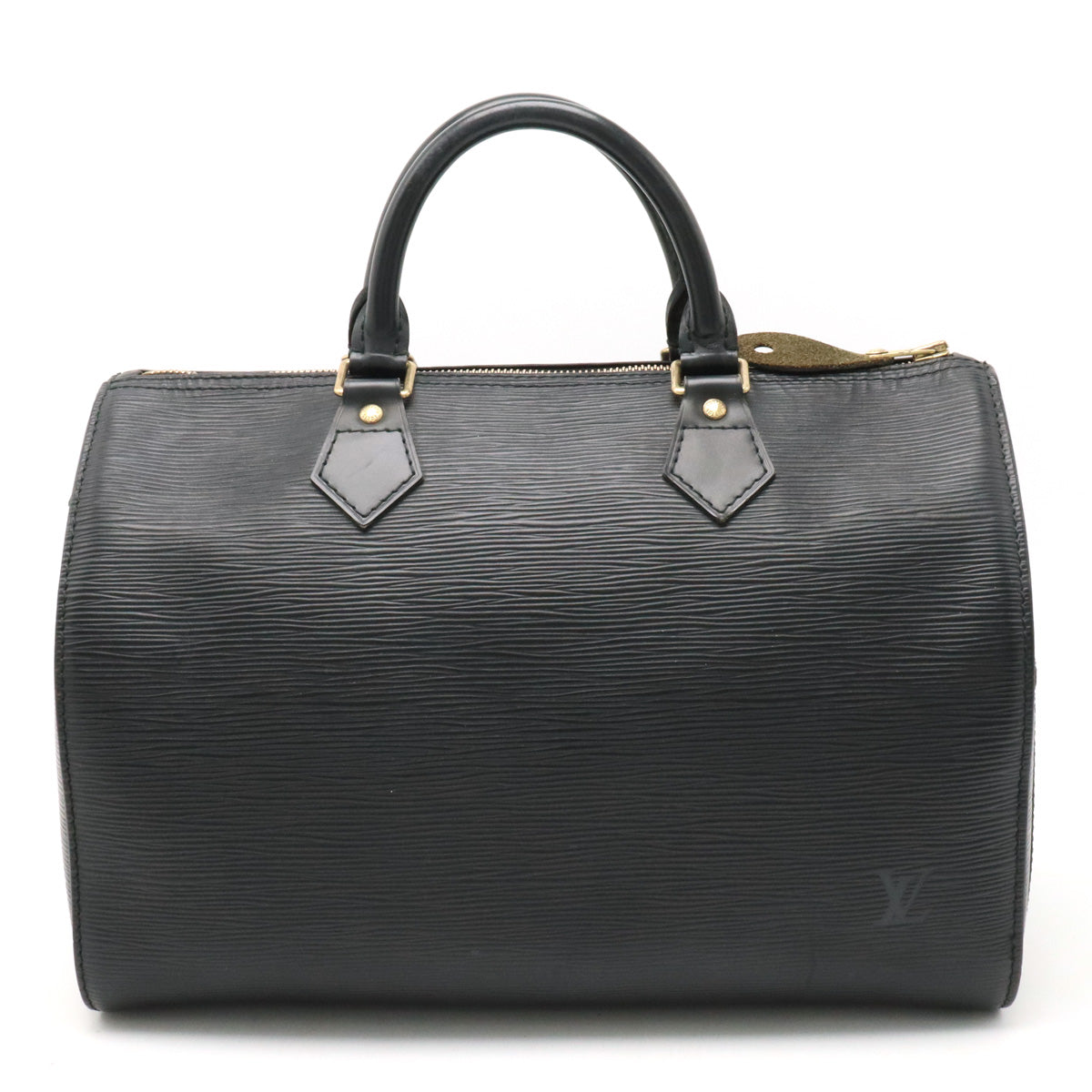 Louis Vuitton Louis Vuitton Epic Speed 30 Boston Bag Black Black Black Gold M43002