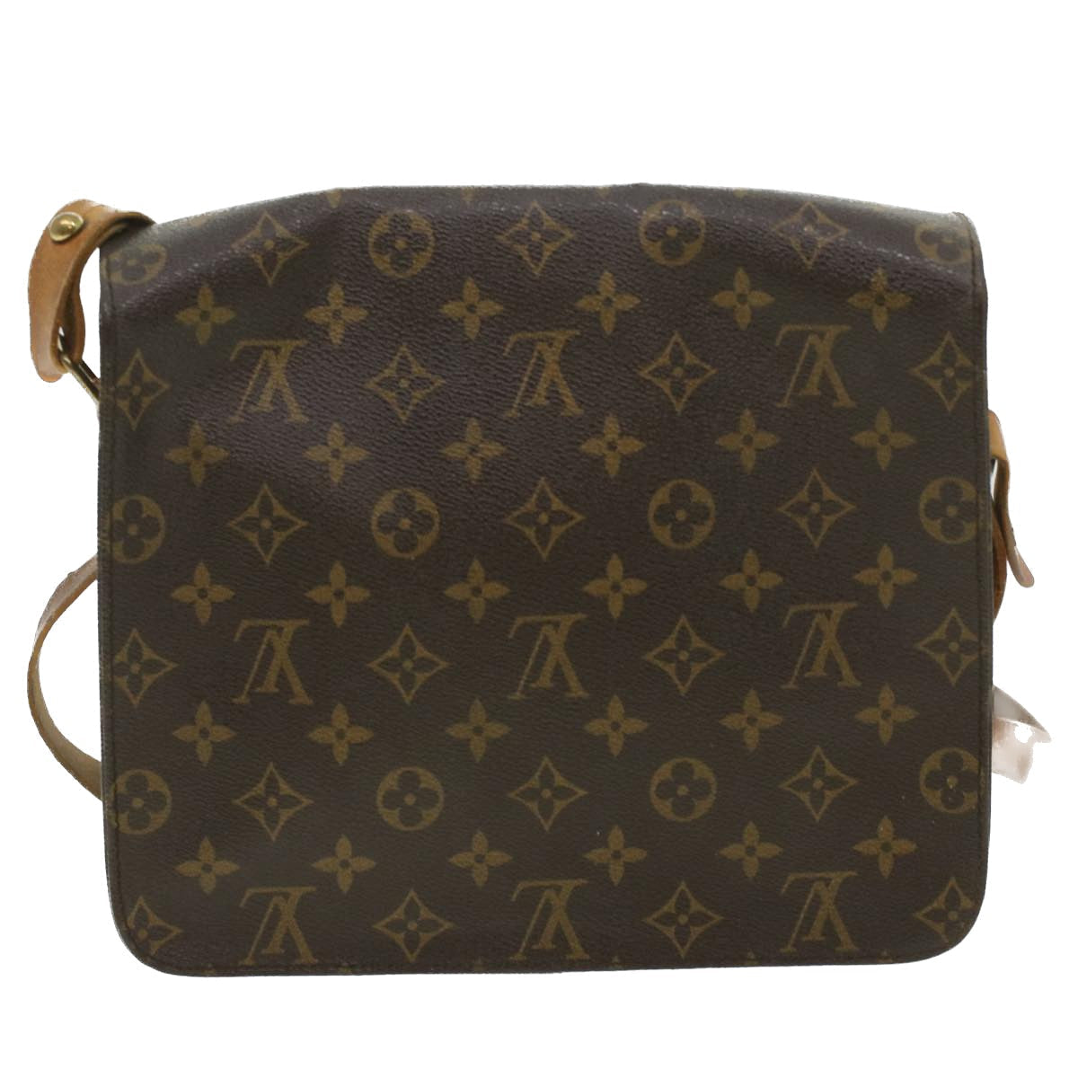 LOUIS VUITTON Monogram Cartouchiere GM Shoulder Bag M51252 LV Auth am3690