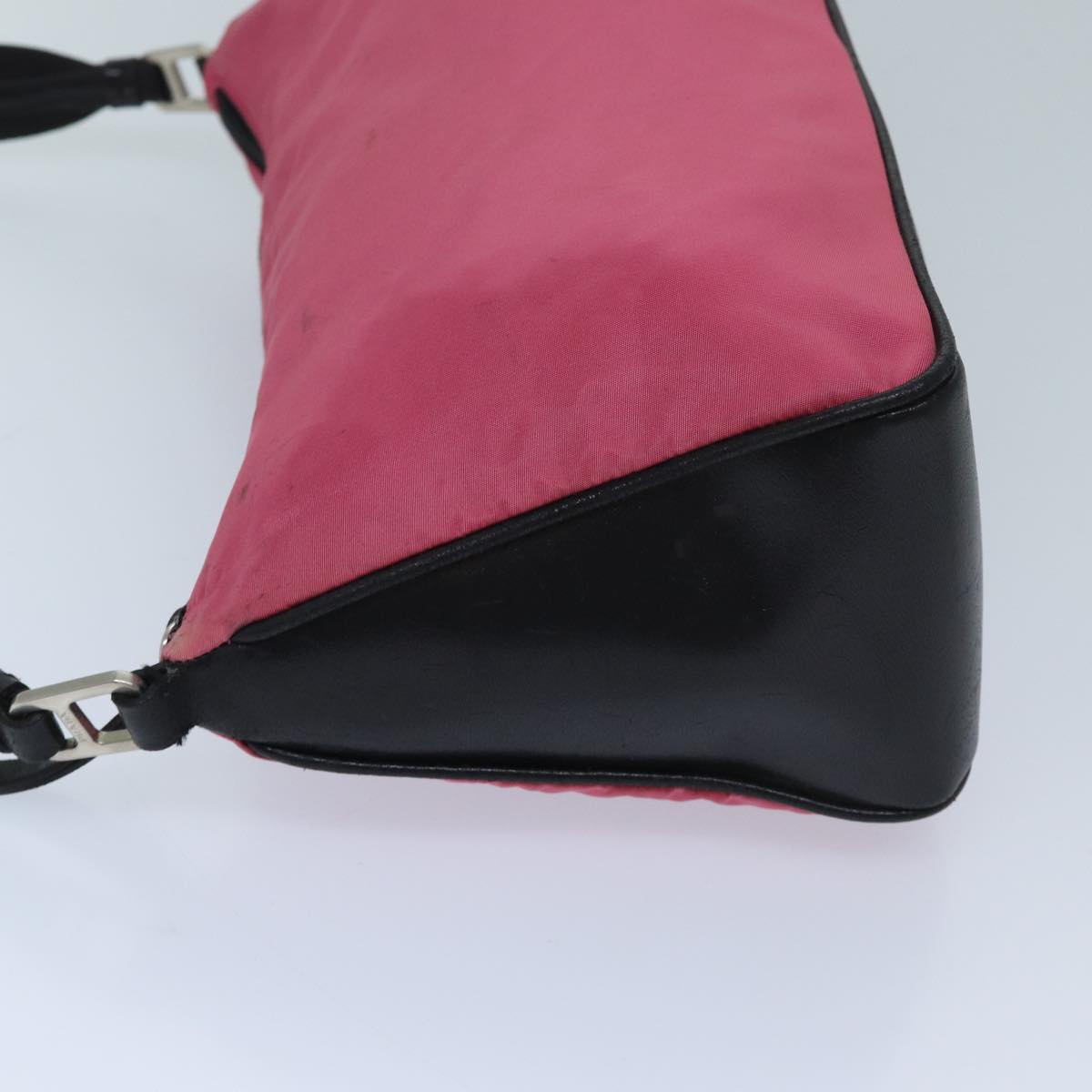 PRADA Shoulder Bag Nylon Pink Auth ar11645B