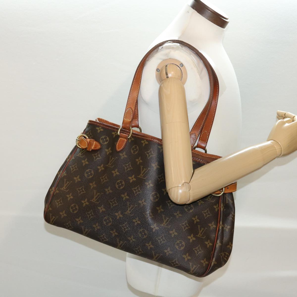 LOUIS VUITTON Monogram Batignolles Horizontal Tote Bag M51154 LV ar9199