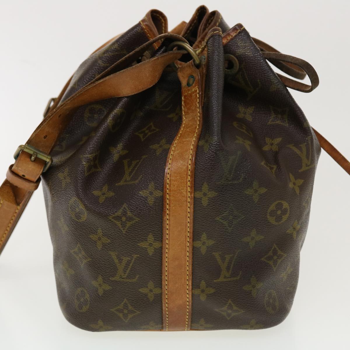 LOUIS VUITTON Monogram Petit Noe Shoulder Bag M42226 LV ar9355B