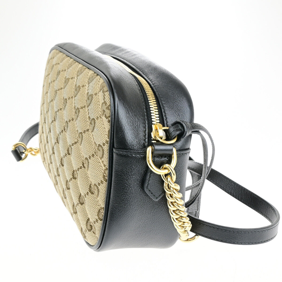 Gucci Chain Leather Shoulder Bag
