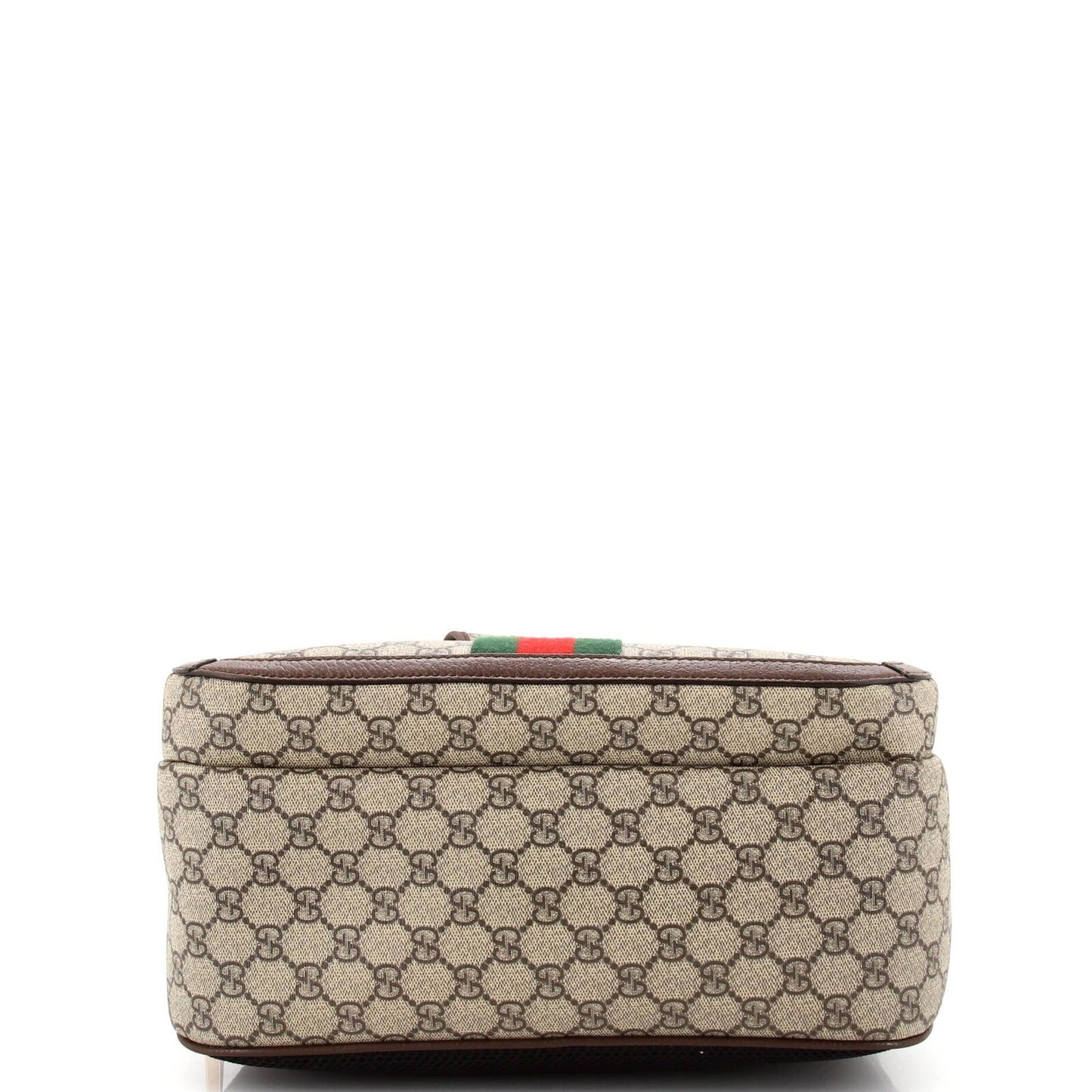 Gucci Leather Canvas Shoulder Bag