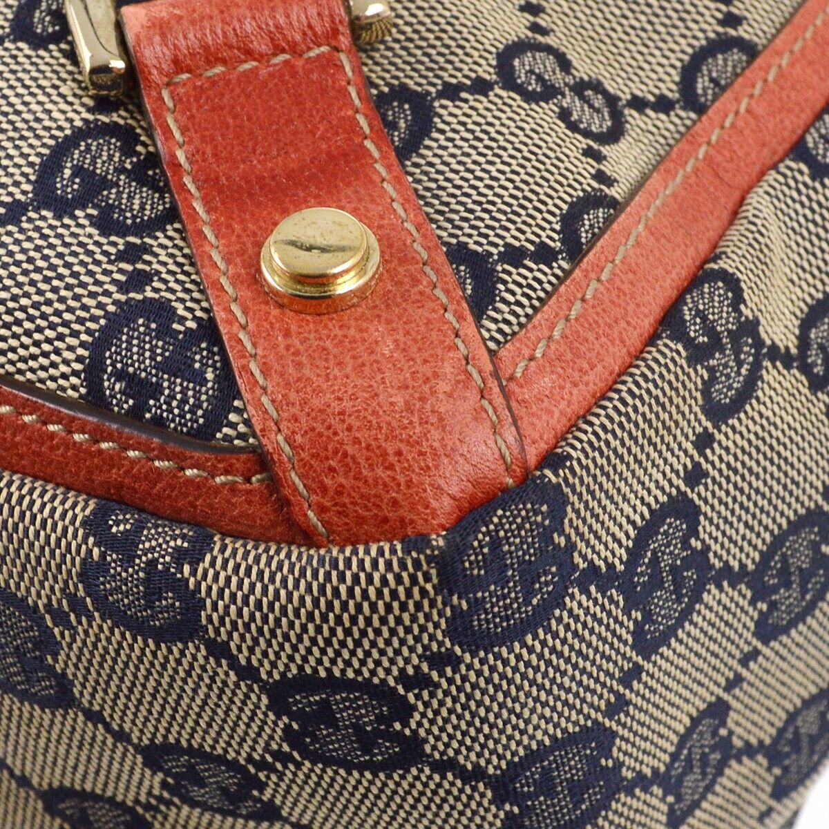Gucci Monogram Leather Tote